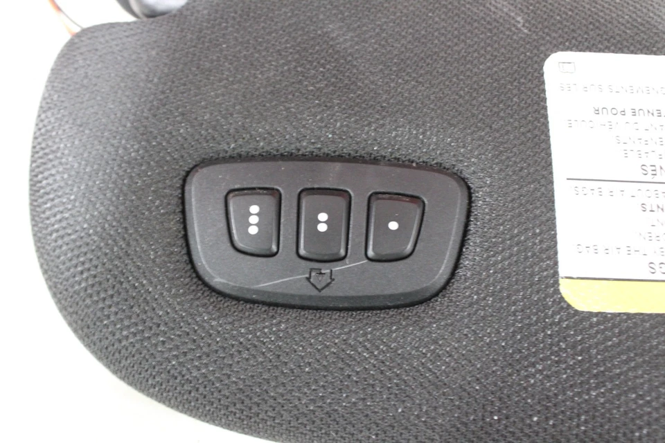 GEN 5 (2013-2017) DODGE VIPER SUN VISOR SET W/ GARAGE DOOR OPENER OEM - #15376 - Image 4 of 4