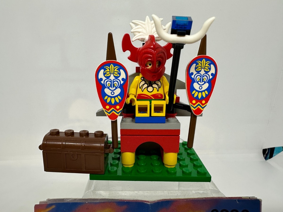 Lego System Islanders King Kahuka 6236 100% Complete Set With