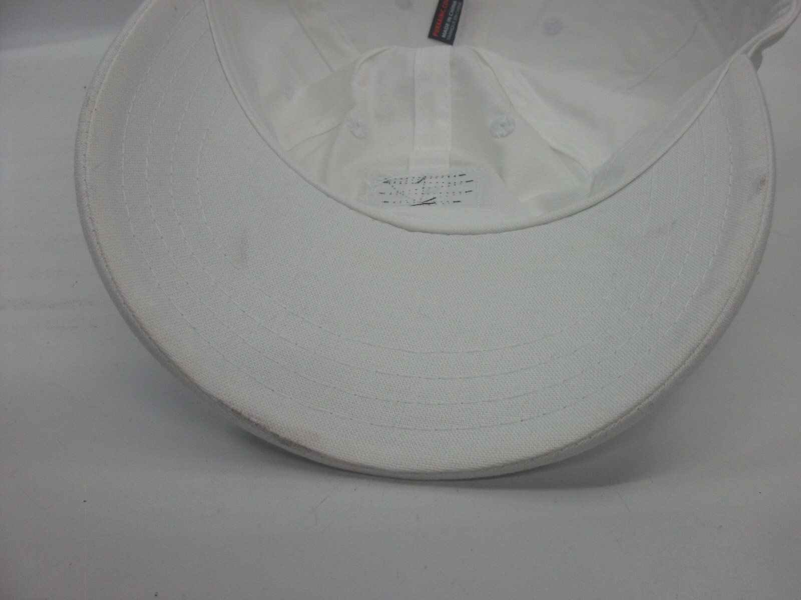17 Ally Hat White Hook Loop Baseball Cap - image 8