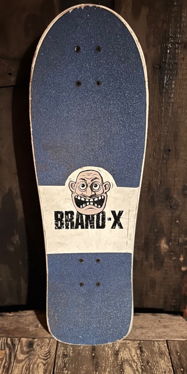 Vintage Brand X Anthrax Deck, 1987Rare Original Hiroaki Katano,NYC
