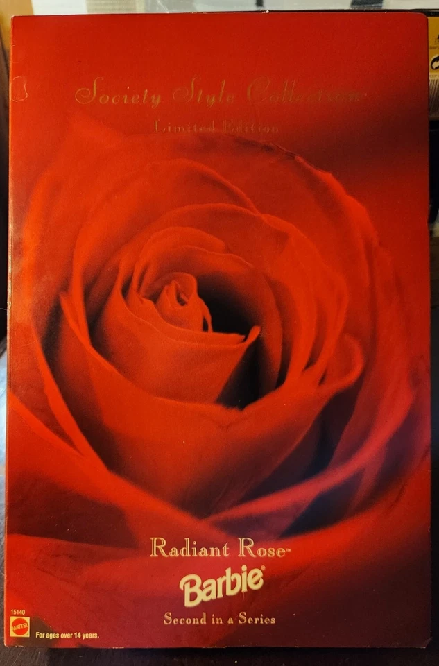 Barbie Radiant Rose #15140 1996 edición limitada nueva en caja segunda en serie Foto 4 de 4