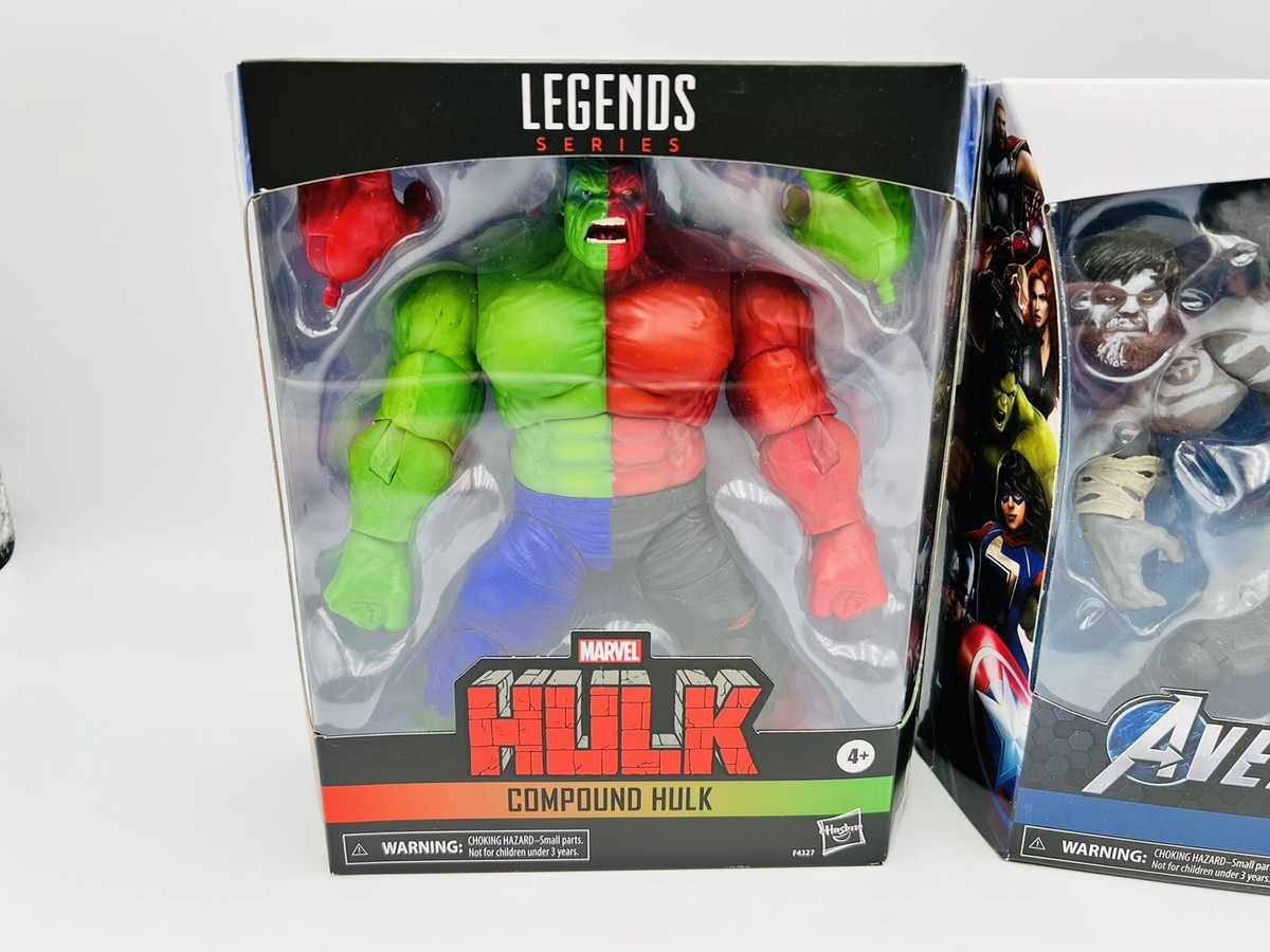 Marvel Hulk Action Figure Set Compound Hulk And Gamerverse