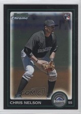 2010 Bowman Draft Chrome Chris Nelson #BDP24 0b7