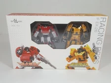 Iron Factory IF EX-26 Racing Bros Blazedash, Boltrunner (Sideswipe, Sunstreaker)