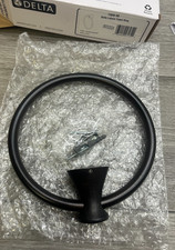 Delta Lahara 73846-RB Hand Towel Ring, Venetian Bronze, READ 