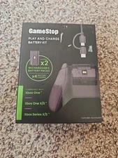 Game Stop Play And Charge Battery Kit Xbox One