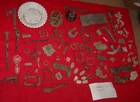 COLLECTION OF DUG CIVIL WAR & RELATED ITEMS FROM CHANTILLY VIRGINIA Bullets etc