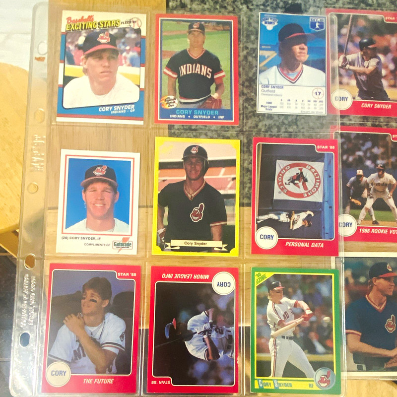 Vintage Topps 1986 MLB Baseball Card Lot 99 Rookie Cards 