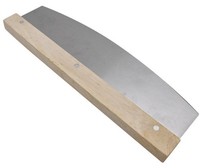 Pizzaschneider Wiegemesser Pizzamesser Universalmesser Pizzacutter Mit Holzgriff