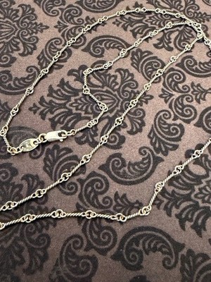 CHROME HEARTS Twist Chain, 18k White Gold, 20in | eBay