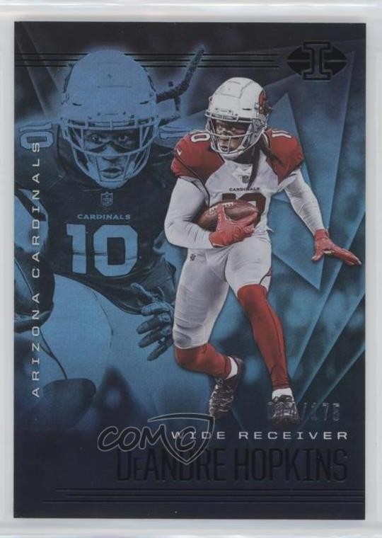 2020 Panini Illusions Trophy Collection Teal /175 DeAndre Hopkins #48 uk2