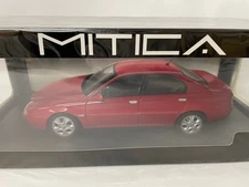 ALFA ROMEO 166 3.0 V6 1998 - BLACK INTERIOR ROSSO RED/MITICA 1/18  835749