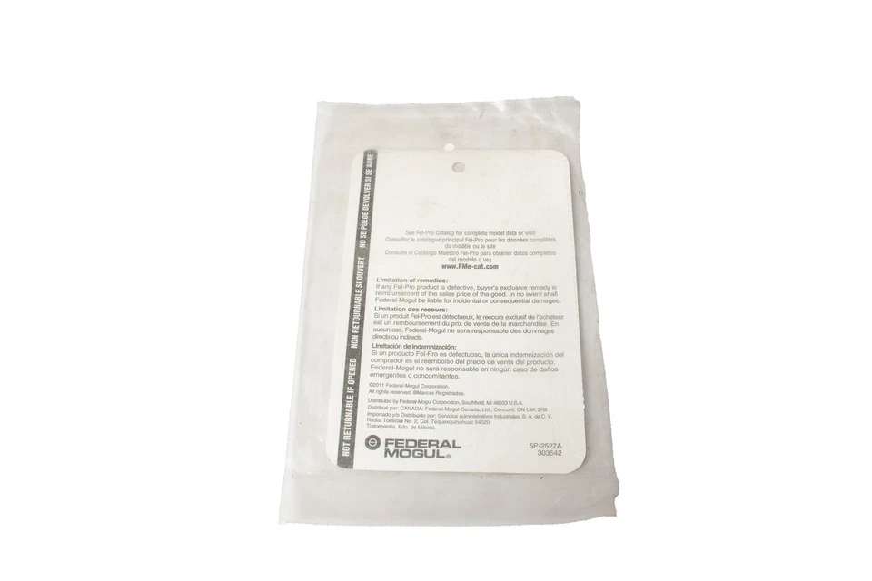 Junta de carrocería del acelerador FelPro apta para Mitsubishi Eclipse 1995-99 4 cilindros 2,0 L parte 61001 Foto 4 de 4