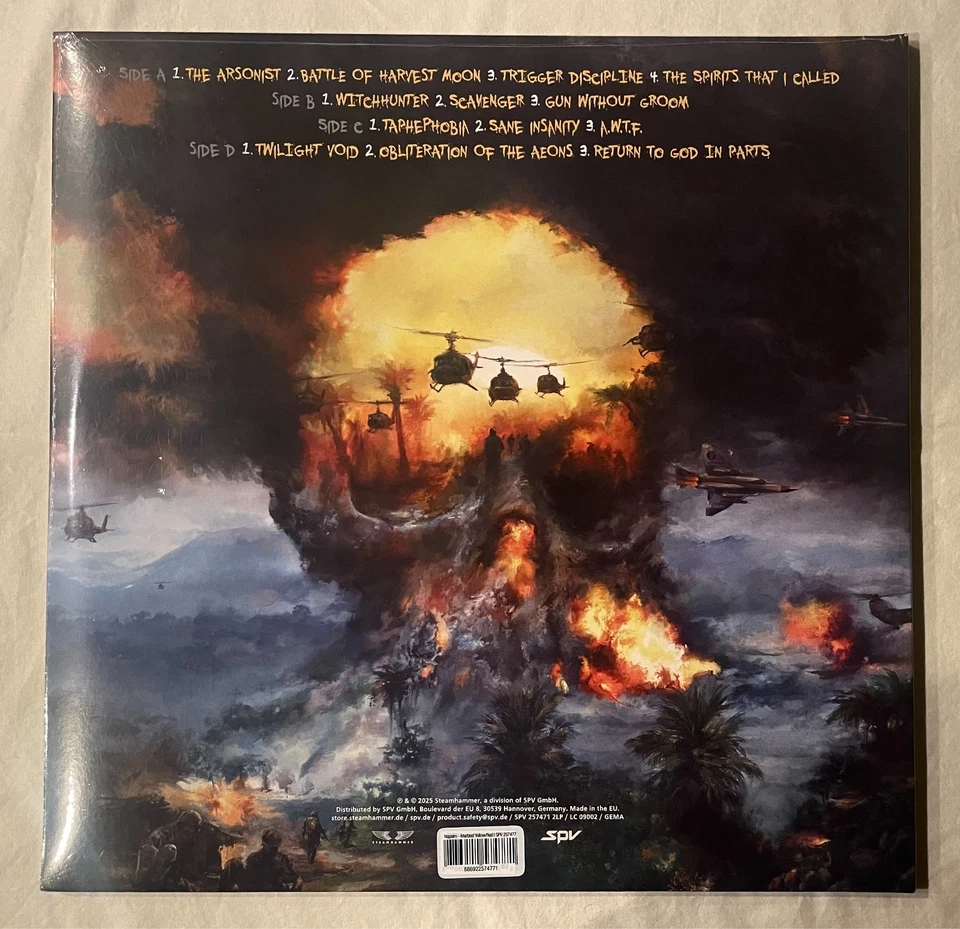 Sodom - The Arsonist (Yellow w/Red Marbled 2-LP / Only 300 Made) Tom Angelripper Foto 2 de 3