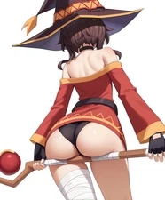 Megumin Vinyl Car Decal Sticker 7" Weatherproof