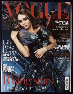 VOGUE UK December 2016 LILY-ROSE DEPP by BRUCE WEBER Rianne Van Rompaey @ EX+