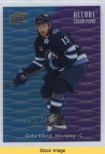 2023-24 Upper Deck Allure Color Flow Blue Purple Gabe Vilardi #CF-23 READ 1q7q