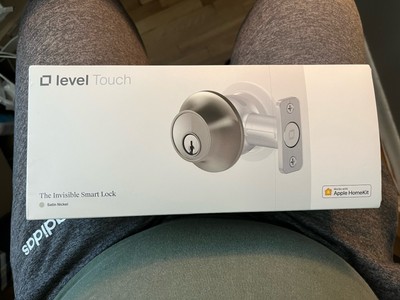 Level Lock - Touch Edition Smart Lock Satin Nickel w/  Level Connect WiFi Bridge