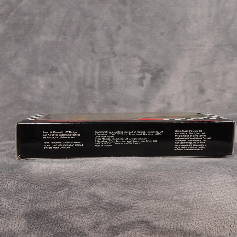 Vintage 1993 Matchbox Team Convoy Davey Allison 28 Havoline NASCAR Die-Cast - Image 3 of 4