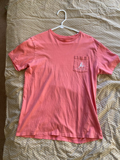 Camiseta Vineyard Vines Boys Lacrosse Manga Corta Bolsillo XL