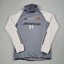 Real Salt Lake Jersey Men Large 2024 Adidas On Field Pre Match Training Soccer