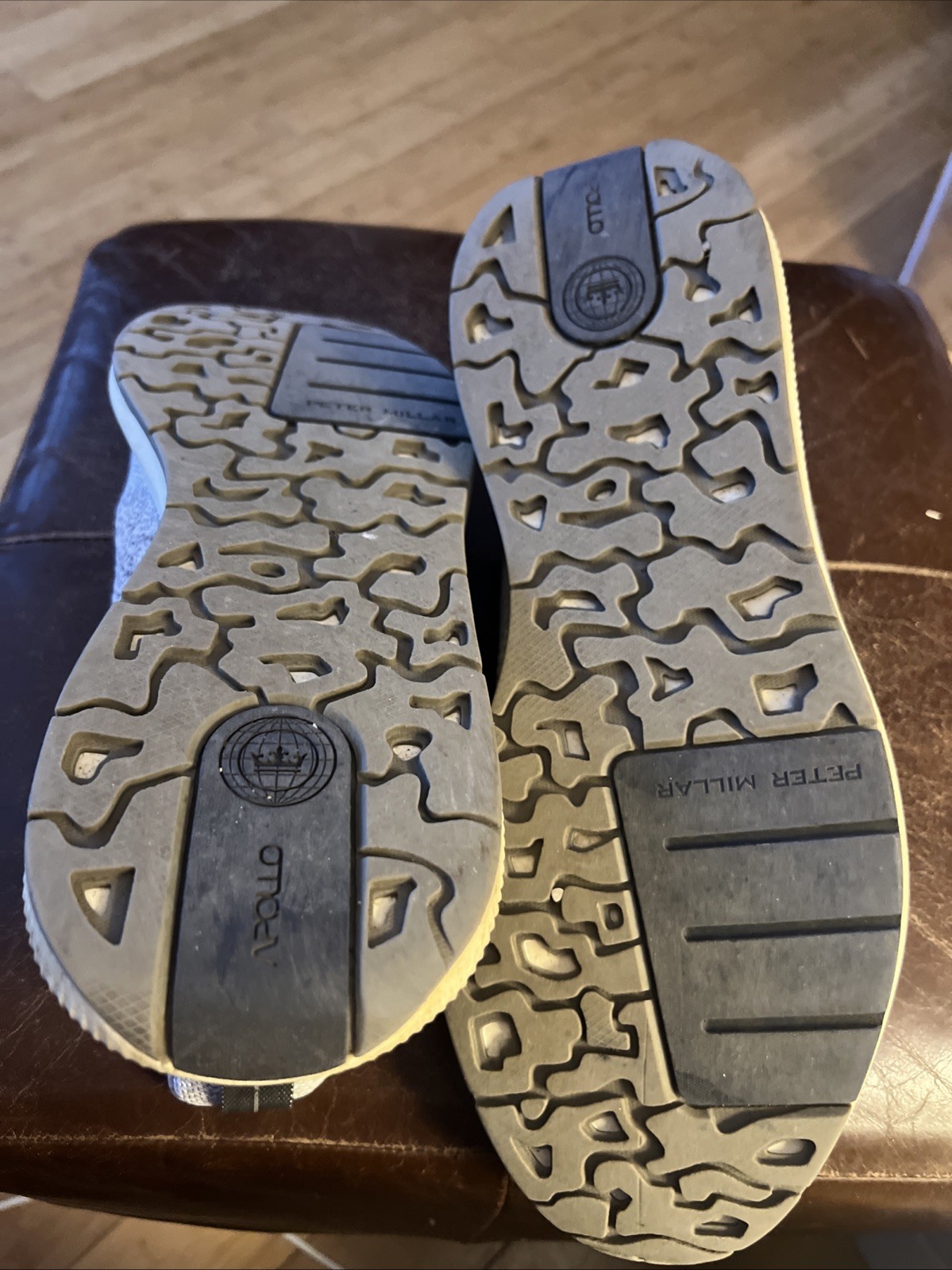 Peter Millar Hyperlight Apollo Gray Ivory Knit Sl… - image 9