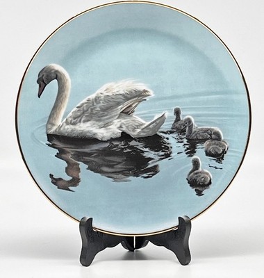 Hamilton Collection Following Mama Porcelain 9.25'' Plate By Ron Parker W/Stand