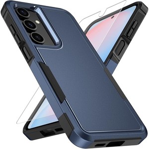 For Samsung Galaxy A17 5G Case Shockproof Phone Dual Layer Cover +Tempered Glass