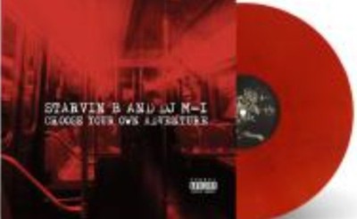 Starvin B & DJ M-1   Choose Your Own Adventure (RED Vinyl) 085/500 NEU TUFF KONG