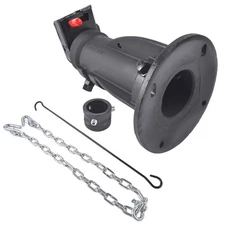 US 12" 16" Adjustable Cushioned 5th Wheel Gooseneck Adapter C5G1216 20000 Lbs Sa