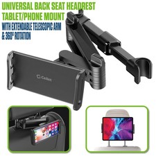Car Headrest Tablet Mount Holder for iPad Pro Air Mini Samsung Galaxy Tab Phone