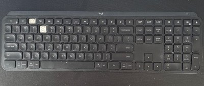 Logitech MX Keys S Full-Size Bluetooth Wireless Keyboard - Black 920-011406