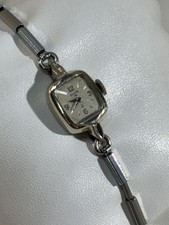 Elgin Vintage Model 832 Wristwatch with 10KGP Bezel 19j Running 