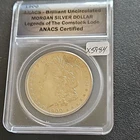 ANACS 1900 Brilliant Uncirculated Morgan Silver Dollar 90% Silver Philadelphia