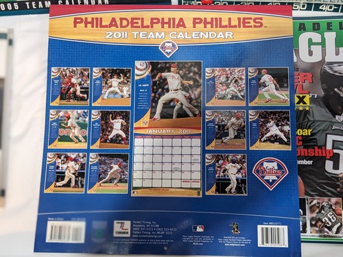 Lote Calendario Philadelphia Eagles Philles con Libro Esencial Eagles y Mag Eagles - Imagen 5 de 10
