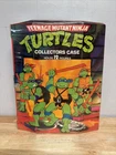 TMNT Ninja Turtles Figure Collectors Carrying Case Complete w 2 Trays 1988