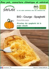 SAFLAX - Garden to go - BIO - Courge - Spaghetti - 5 Graines