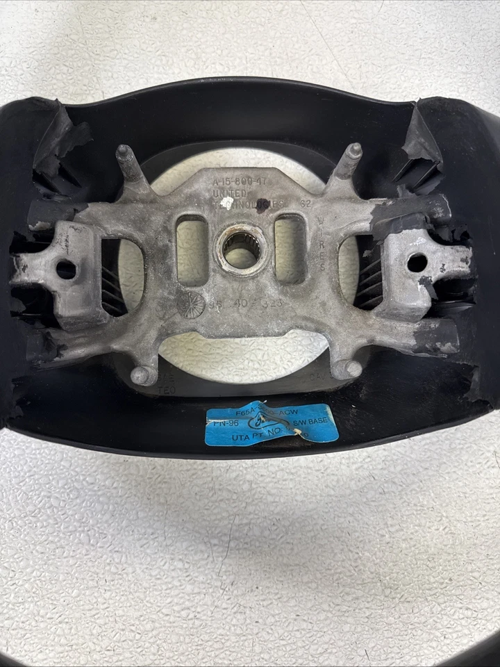 1997 - 2003 福特 F150 F250 E 系列 Excursion Expedition 方向盘黑色原始设备制造商 — 第 3/4 张图片