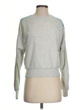 Quiet Storm Women Silver Sweatshirt S