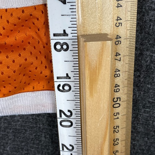 Champion Boys Size Large Basketball Shorts Orange Activewear Mesh Logo - Picture 10 of 10