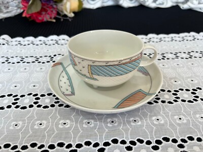 Rosenthal Studio Line ''New Wave'' Footed Cup and Saucer 3 3/4''