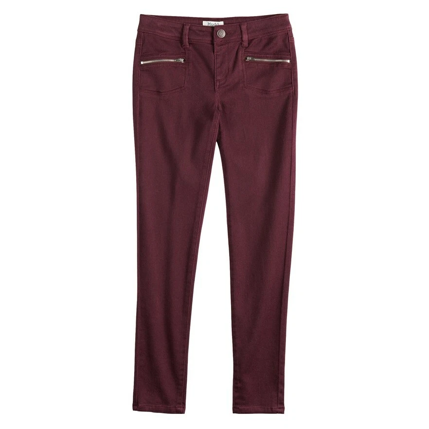 Zipper jeggings top
