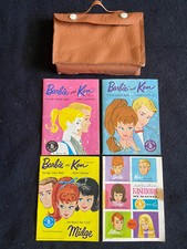 Vintage 1960s Barbie and Ken Fashion Model Catalogs with Carrying Case