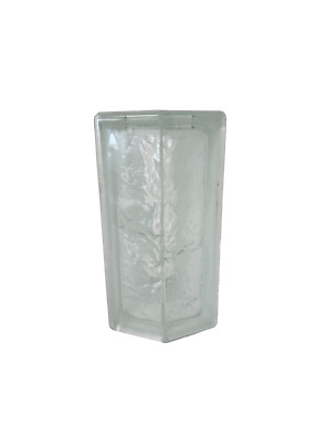 Glass Block - Seves 4x8x4 Cortina Tridron 45 Degree (7 3/4'' x 3 7/8'')