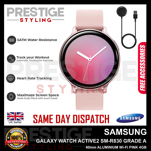 Samsung Galaxy Watch Active2 SM-R830 40mm Smartwatch ROSE GOLD