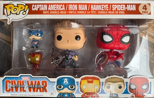 Funko POP! Marvel Captain America: Civil War 4 Pack
