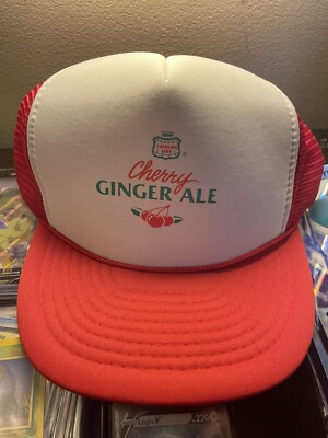 Vintage Retro Hat Cap Snapback Canada Dry Cherry Ginger-Ale 1990s 2000s NEW!