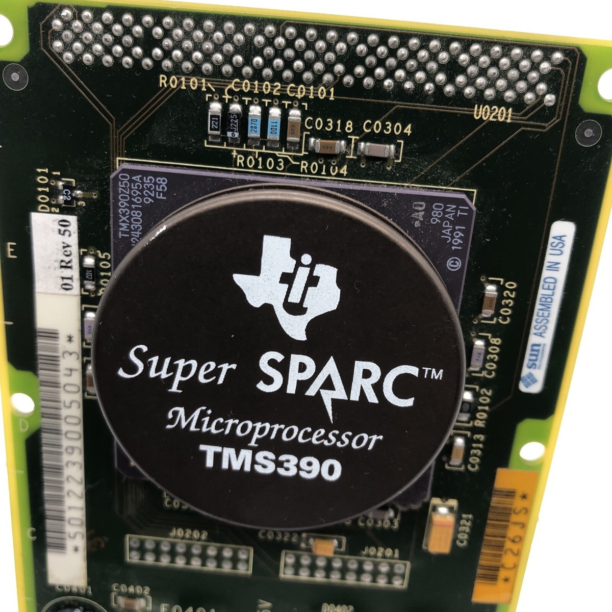 SUN Super SPARC 10 Microprocessor 50 30mhz Cache Controller TMS390