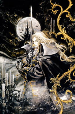 Castlevania Symphony of the Night Alucard PS1 PSX POSTER MADE IN
