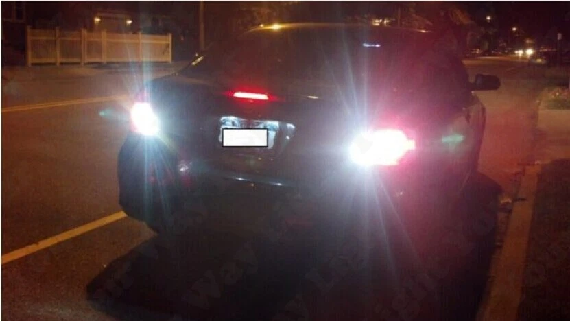 White 921 W16W LED Reverse Backup Cargo Light Bulb for 2011-2019 Ford Fiesta - Image 4 of 4